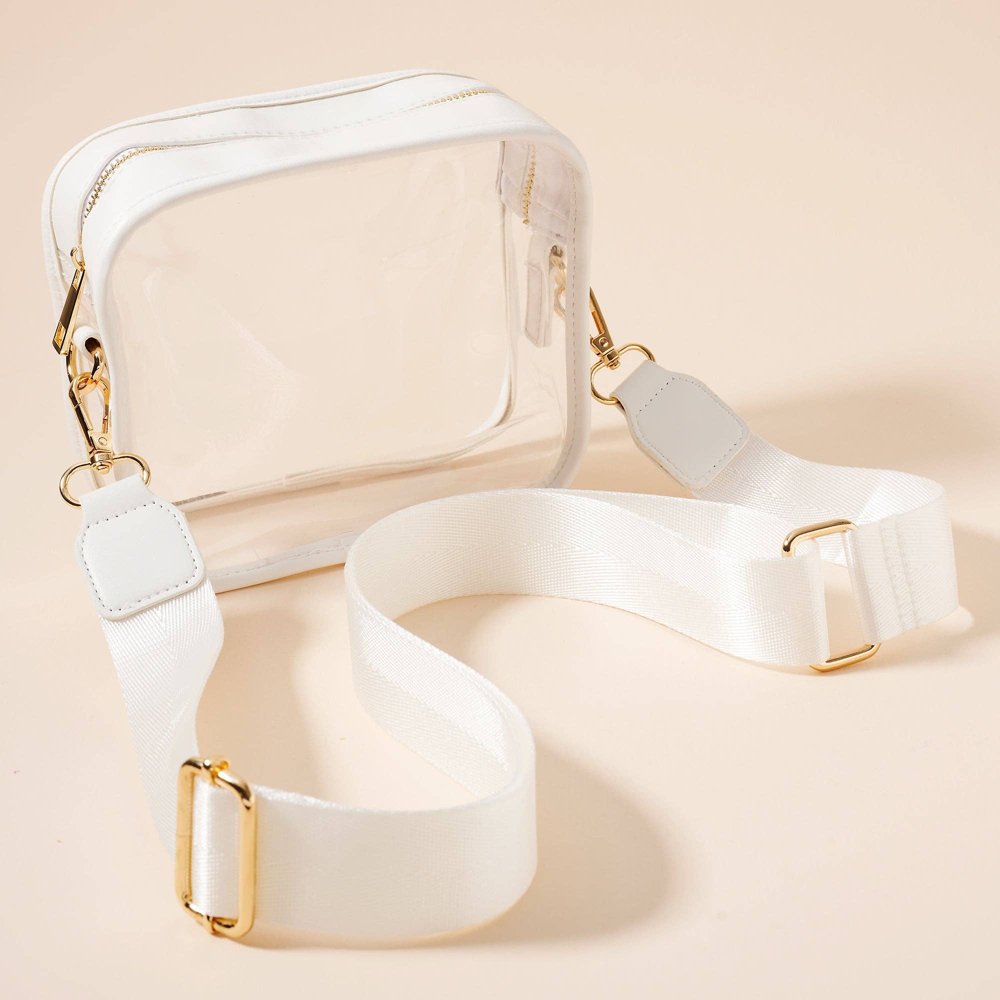 Frem – Engroshandel Crossbodytaske - Dame – Clear Gameday Crossbody Taske – Stadion Godkendt4