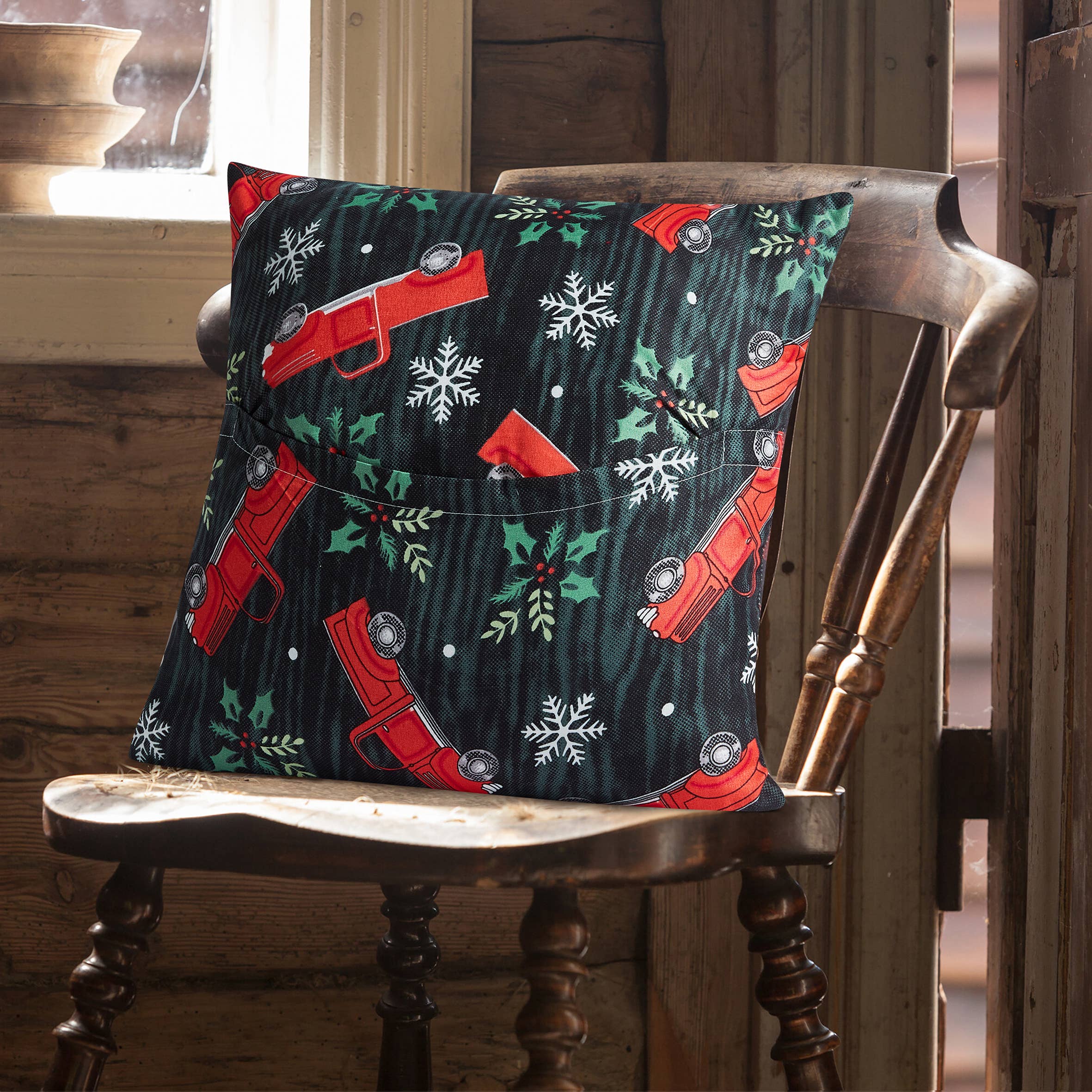 Duke Imports – Engroshandel Pyntepude – "Alle veje fører hjem til jul" accentpude1