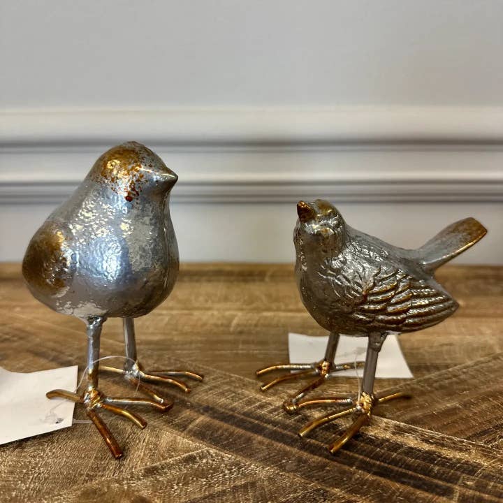 Vagabond Vintage - Wholesale Decorative Tabletop Object - Cast Iron Bird Table Decor