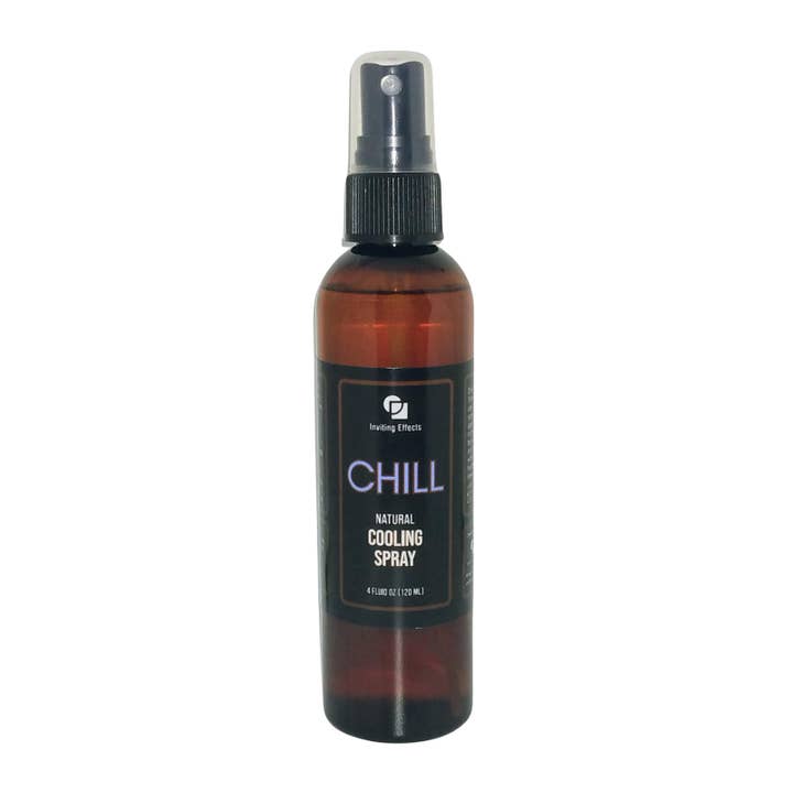 Chill Natural Cooling Spray 4oz for wholesale by Inviting Effects