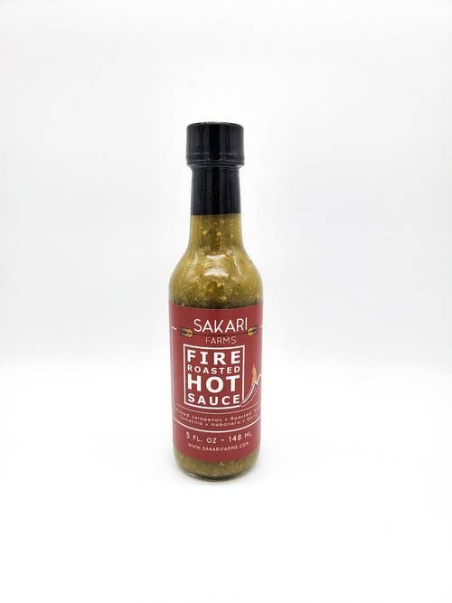 Fire Roasted Hot Sauce for wholesale by Sakari Farms