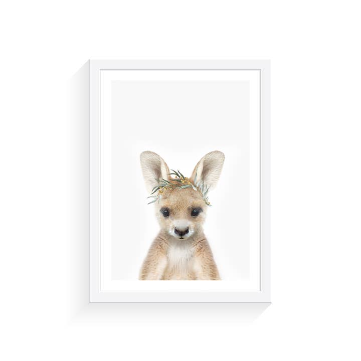 Baby Kangaroo Eucalyptus Crown for wholesale by Arty Bub
