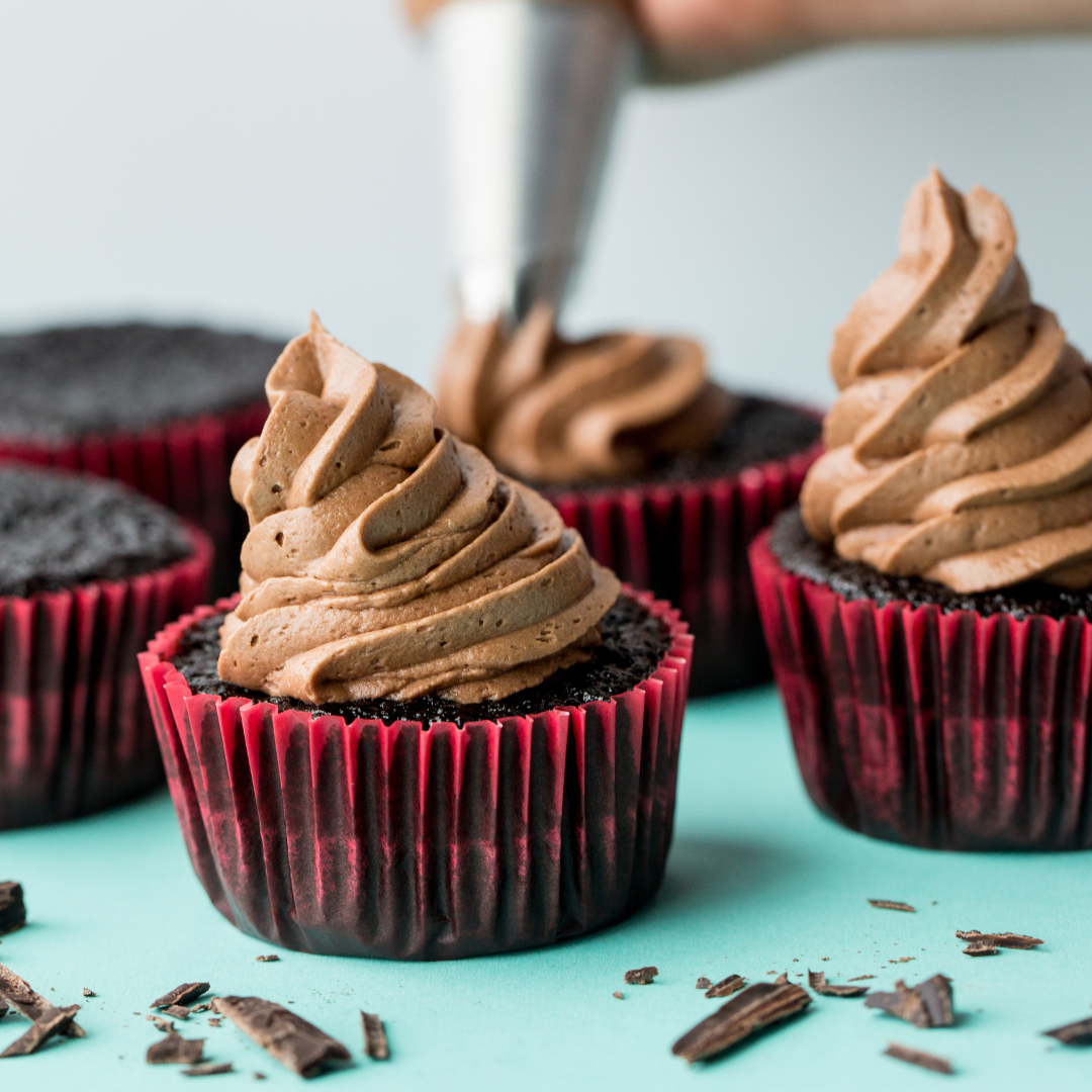 LillyBean Baking - Vente Mélanges pour gâteau - Mélange de glaçage au chocolat et au beurre (Vegan & Sans gluten)2