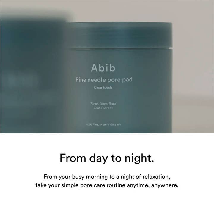 Exod International - Wholesale Facial Cleanser - Abib Pine Needle Pore Pad Clear Touch 145ml / 60pads