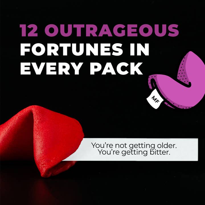 Miss Fortunes - Wholesale Cookie - The Birthday Dozen - Fortune Favors The Old3