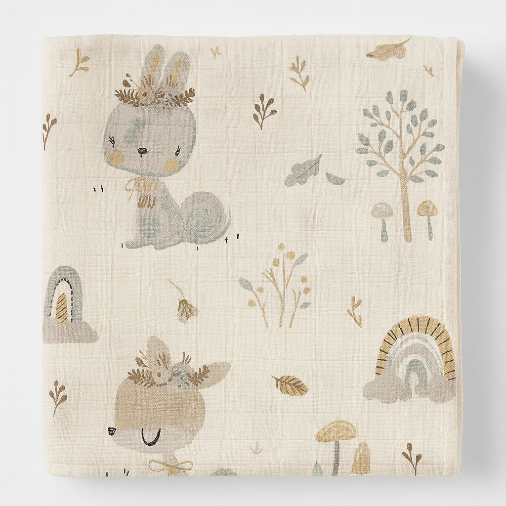 Himmelberg Baby - Wholesale Swaddle - Baby - Clearance Muslin Baby Swaddles 100% Organic Cotton Swaddles1