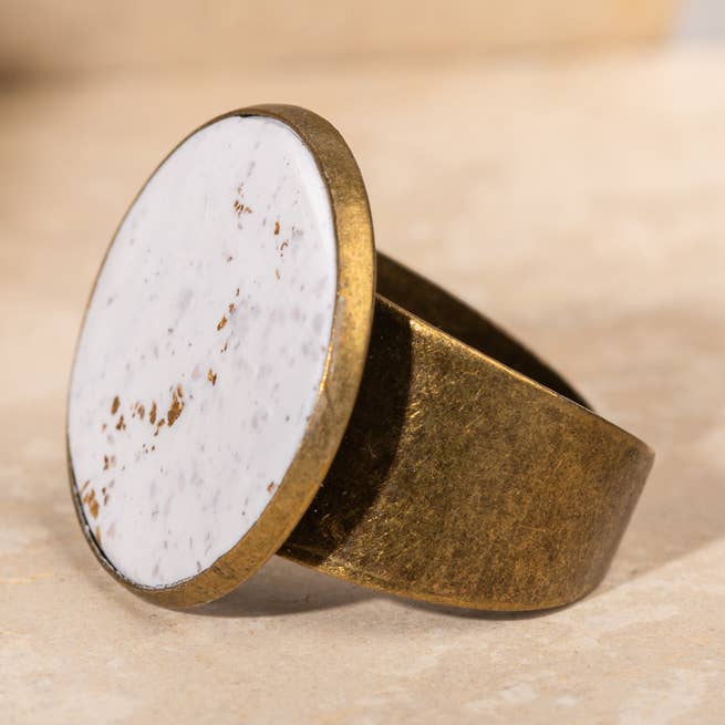 Osmyckad slät ring för wholesale av ARTIVANCED Ο.Ε.