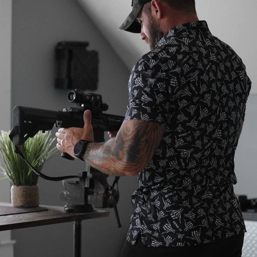 SAVAGE TACTICIANS - Wholesale Polo - Men's - Performance Polo - Send It2