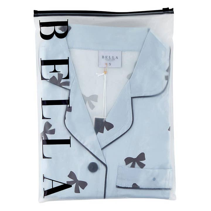 Bella Sleep + Spa - Wholesale Sleepwear Set - Women's - Full Length PJ Set - Bows3