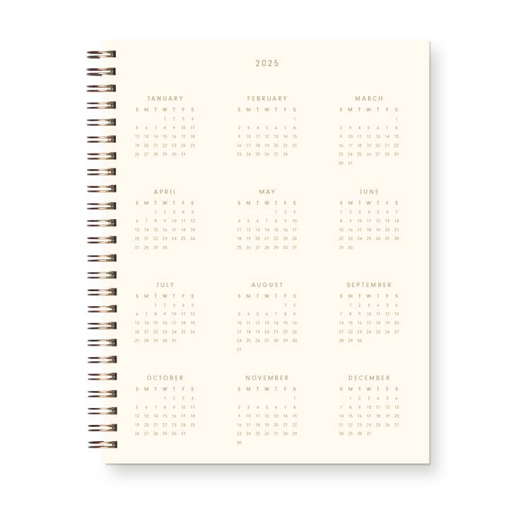 Ruff House Print Shop - Wholesale Planner - 2025 Signature Dated Weekly Planner : Calendar Year