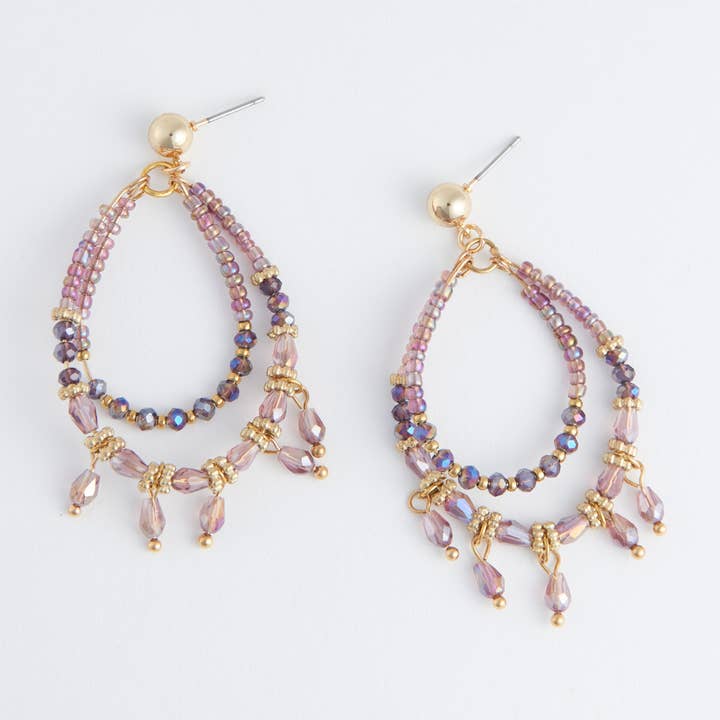 Howard's – Großhandel Ohrhänger – Caden ovale Perlen-Tropfenohrringe2