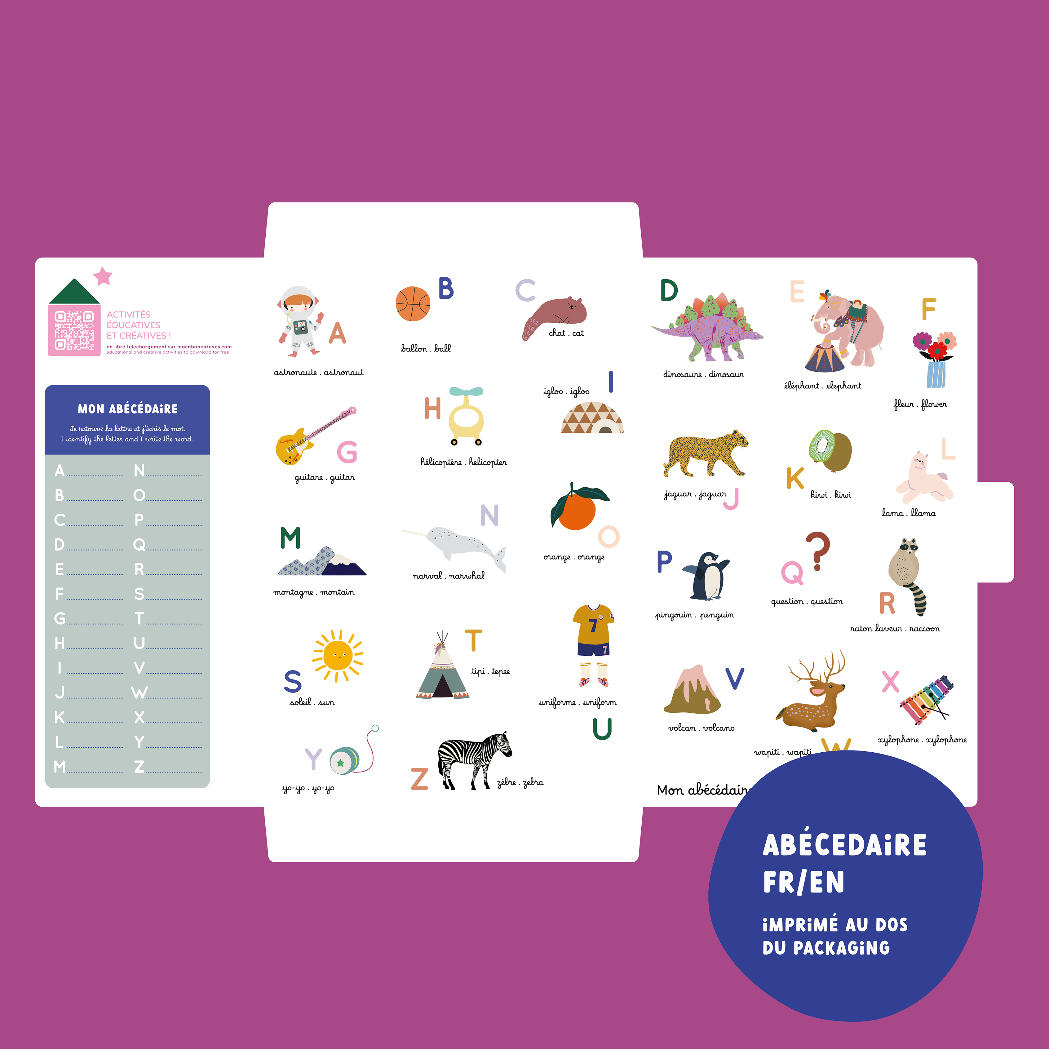 Ma Cabane à Rêves - Wholesale Magnet - Kids & Baby - Magnetic Alphabet - 104 Capital Letters6