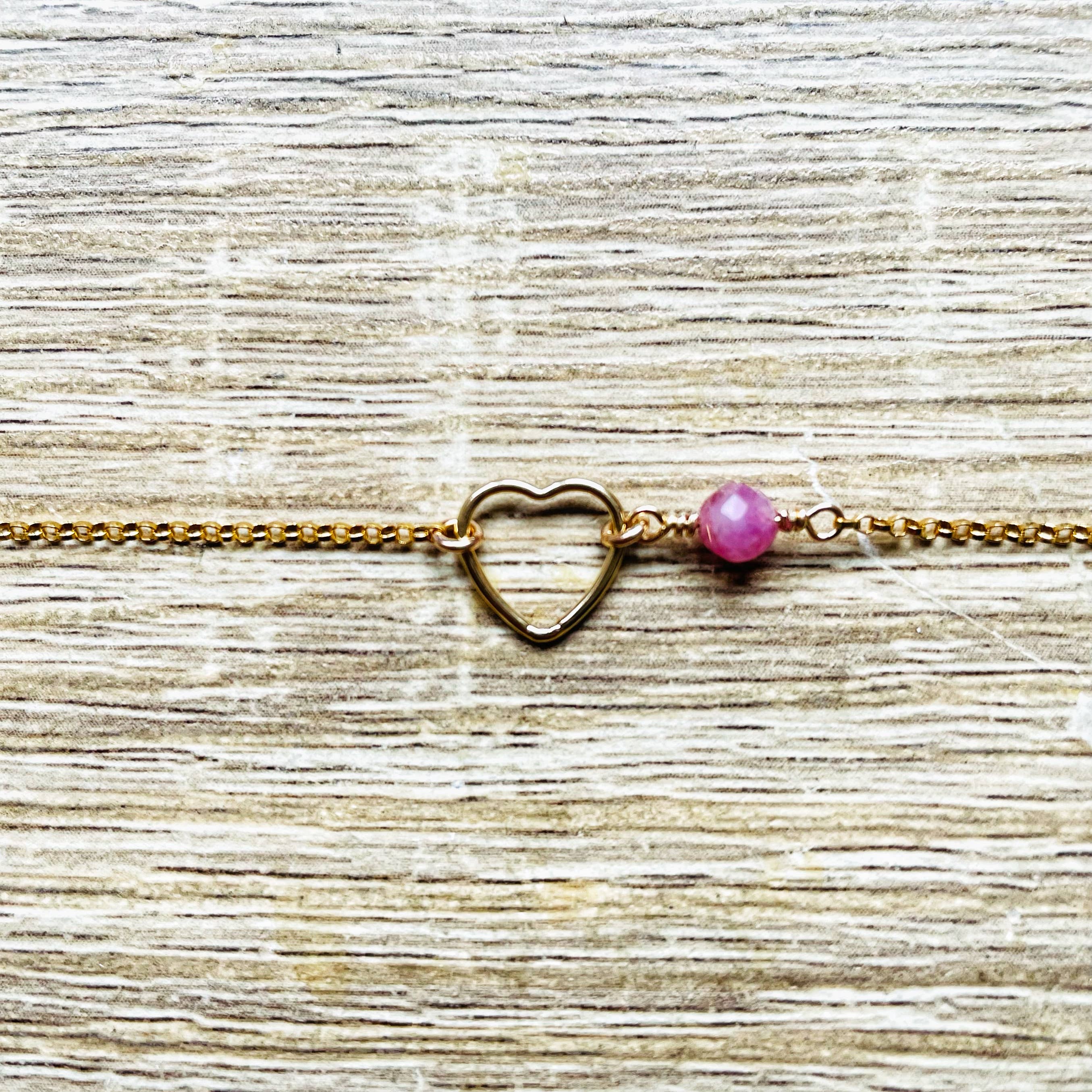 YSIE - Wholesale Bedelarmbandje - Geboortesteenarmband Mijn Hart10