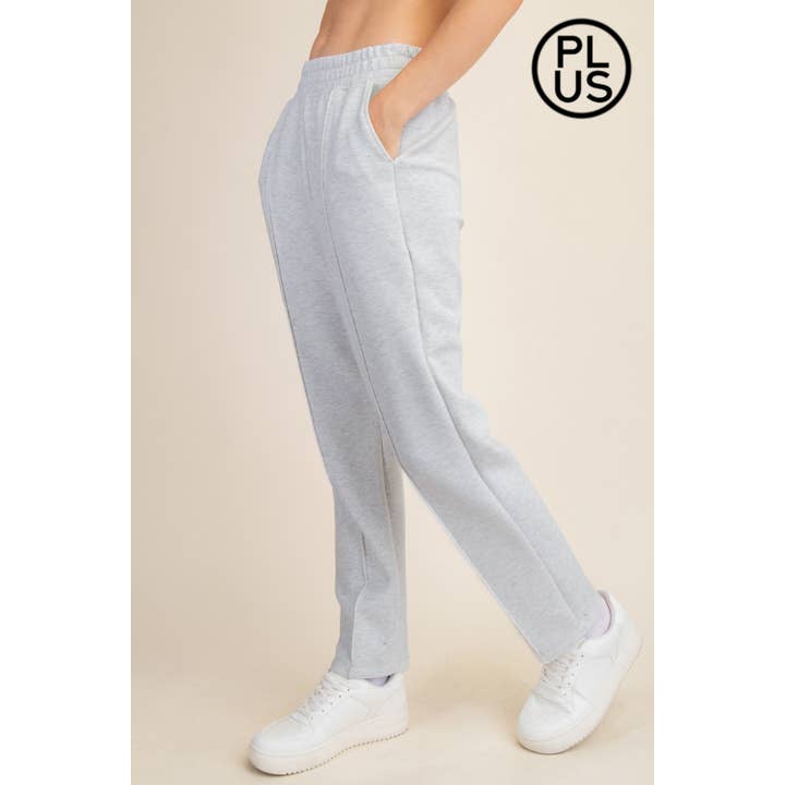 Rae Mode - Wholesale Broek - Dames - PLUS SIZE MODAL SCUBA PINTUCK BROEK22