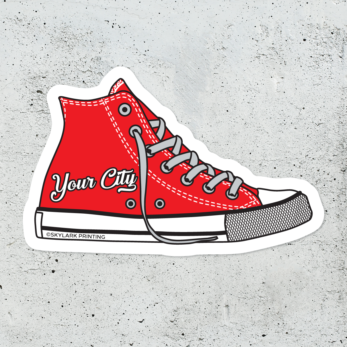 Skylark Printing - Wholesale Sticker - Custom Vintage High Top Shoe  Souvenir Sticker20