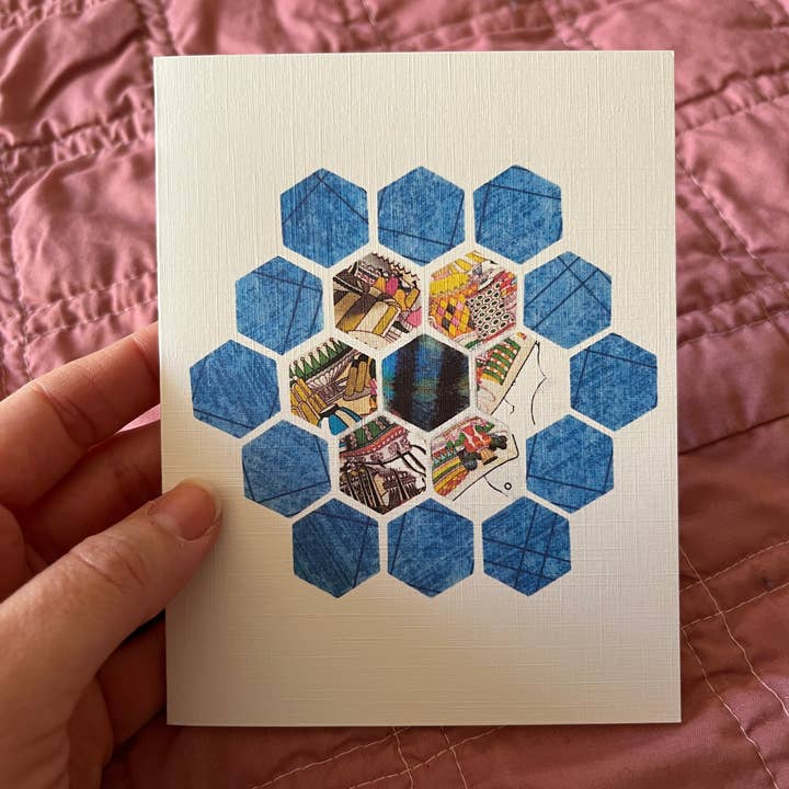 Cozy Arts - Wholesale Everyday Greeting Card - Quilt Block Greeting Cards, Boxed Set of 63