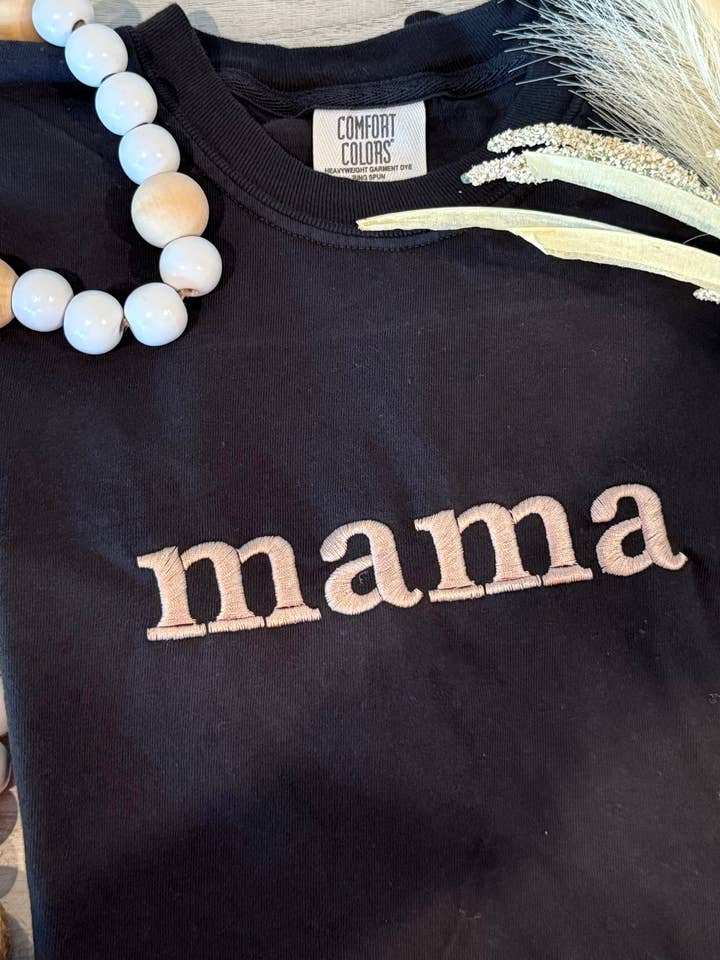 Mama zwart voor wholesale door Soyer Designs & Co