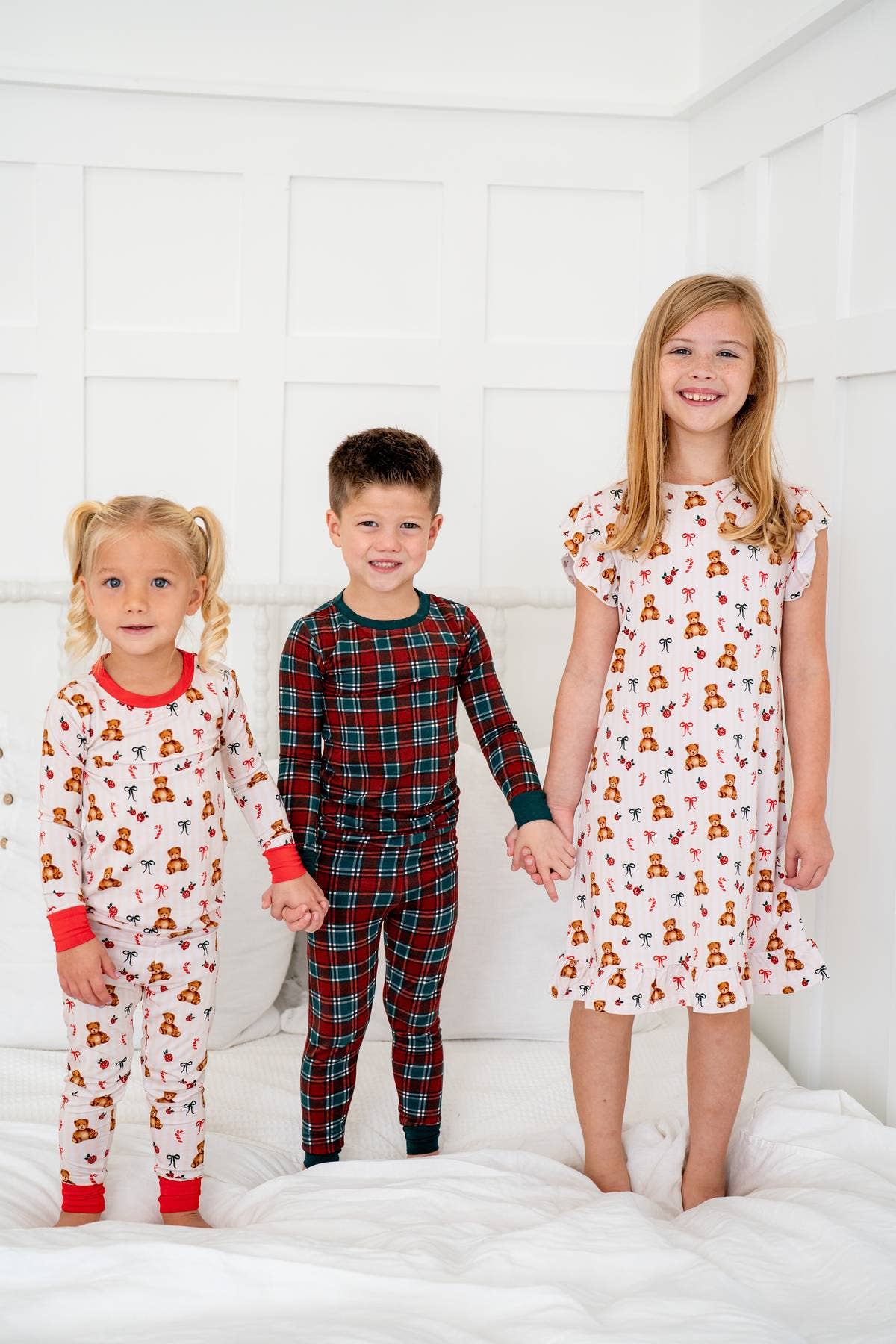 Boosh Baby - Wholesale Sleepwear Set - Kids - Classic Christmas Plaid Boys Pajamas 🎁✨| Two-Piece Set7