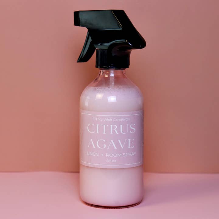 Spray de Linho e Ambiente de Citrinos e Agave – 8oz por atacado de Bella & Brawn