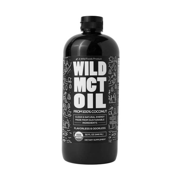 Engros - Økologisk vild MCT-olie fra 100% kokosnød for engroshandel hos Wild Foods