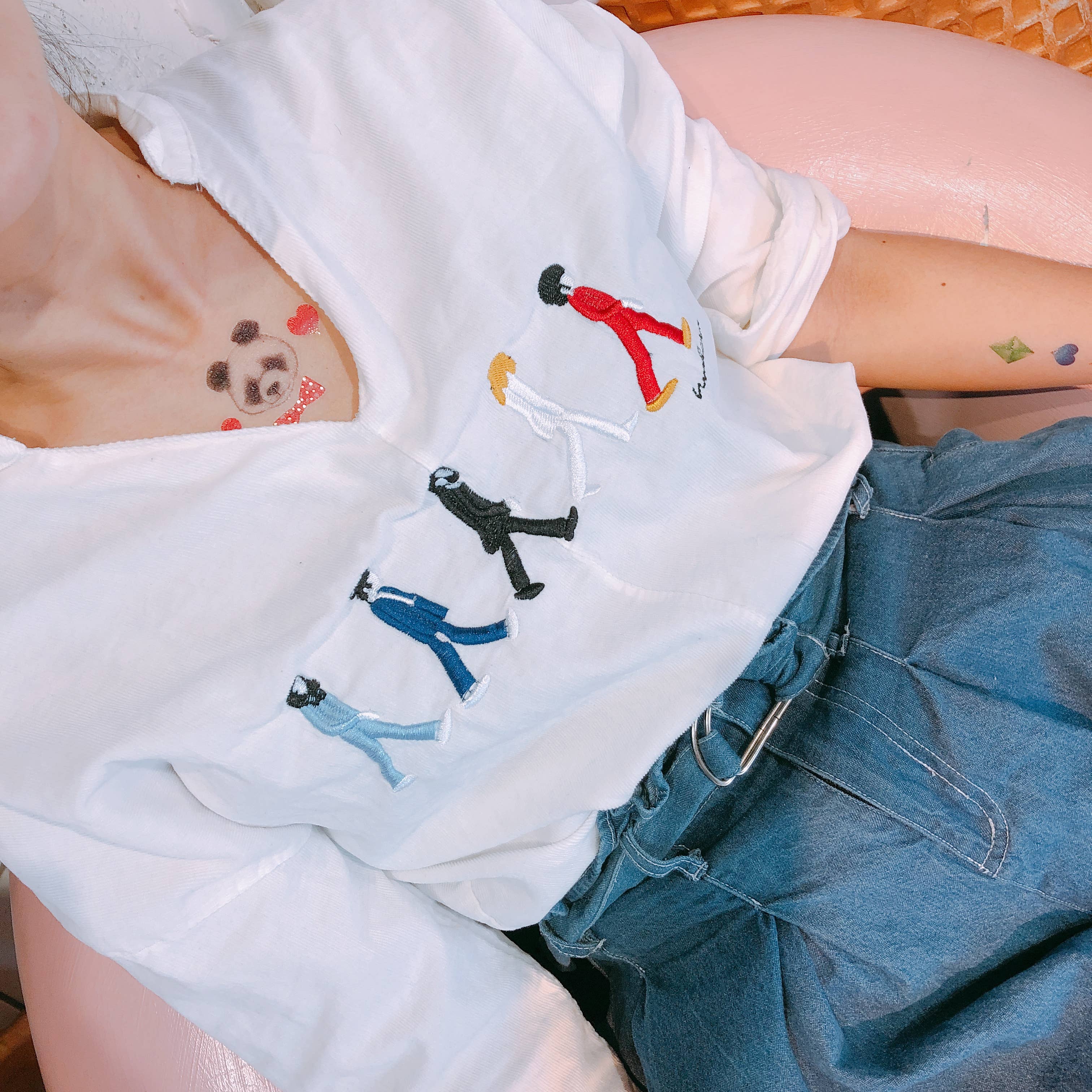 PAPERSELF - Wholesale Temporary Tattoo - Pandas Temporary Tattoos Stickers3