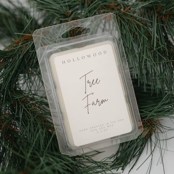 HOLLOWOOD FRAGRANCE - Wholesale Wax Melt - TREE FARM | HOLIDAY | WAX MELT0