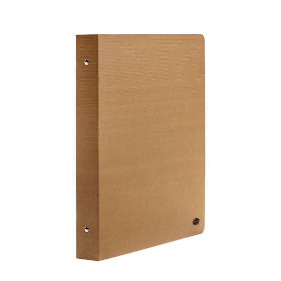 Ring binder: 23-ring: 26.5 mm O-mechanism: brown: Multo Kraft for wholesale by Jalema