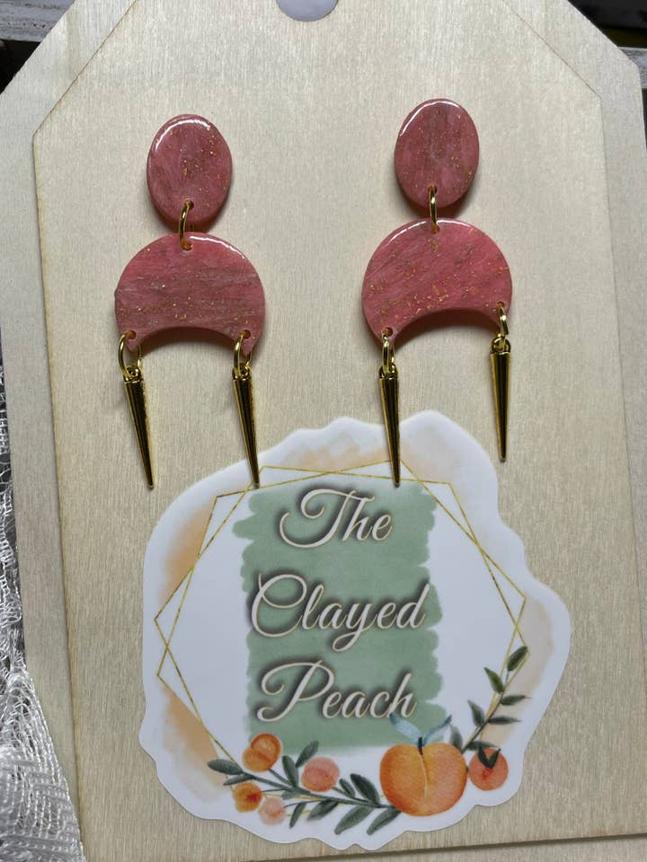 Poignard en quartz rose 1 pour la vente par The Clayed Peach