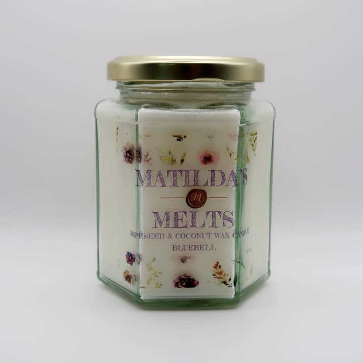 Matilda's Melts – wholesale Jar/filled candle – Coconut and Rapeseed Wax Jam Jar Candles4