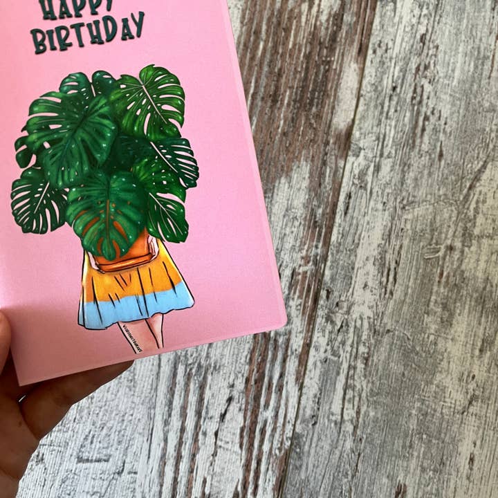 plantyintroverts - Wholesale Birthday Card - B-grade: Birthday card1