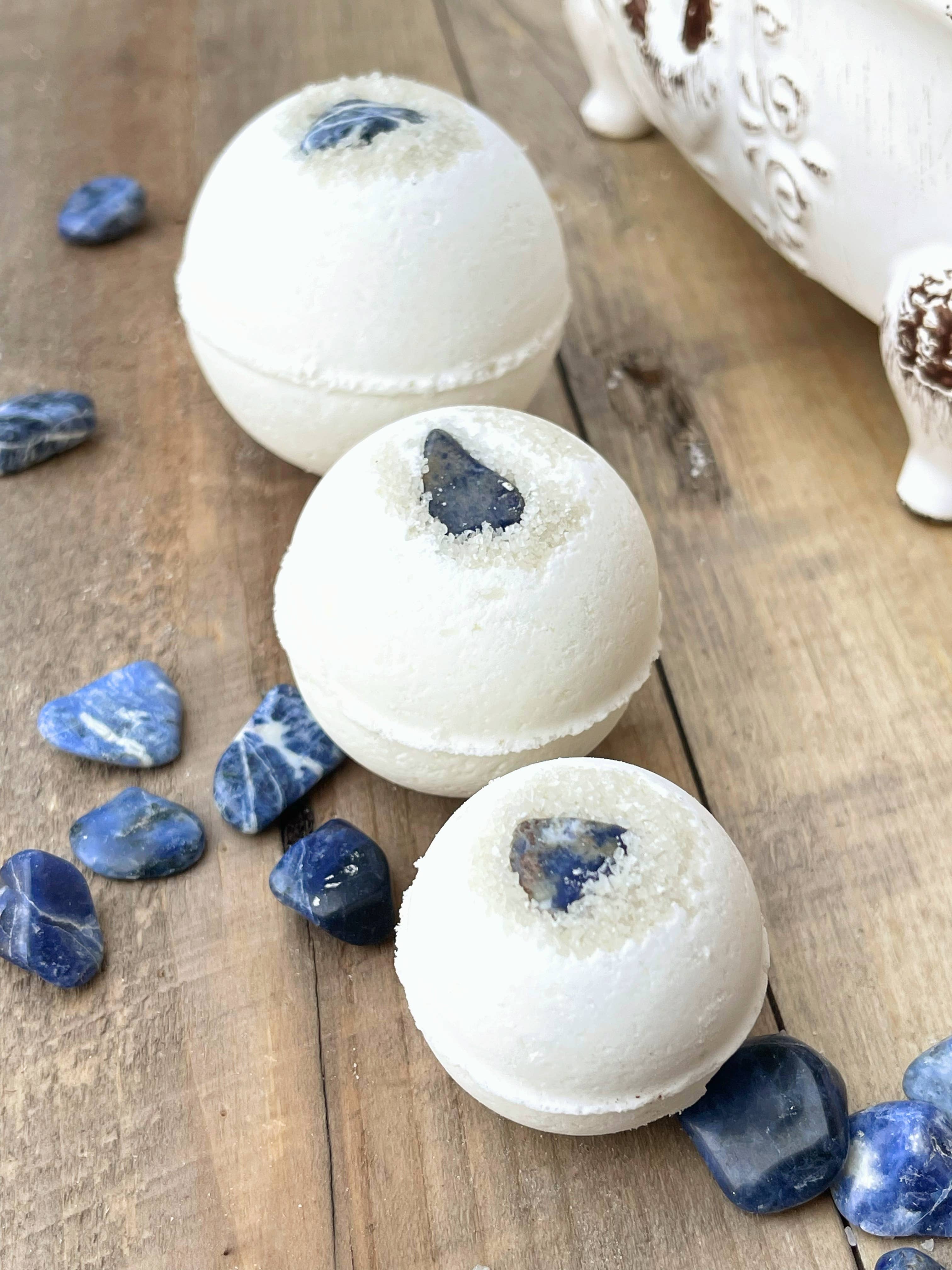 Rage Gems & Jewelry – wholesale Bath bomb/fizz – Sodalite & Sel Gris Bath Bomb5