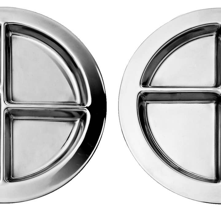 GoHappyPlate - Plates Set (Set of 2 Plates) for wholesale by GoHappyPlate