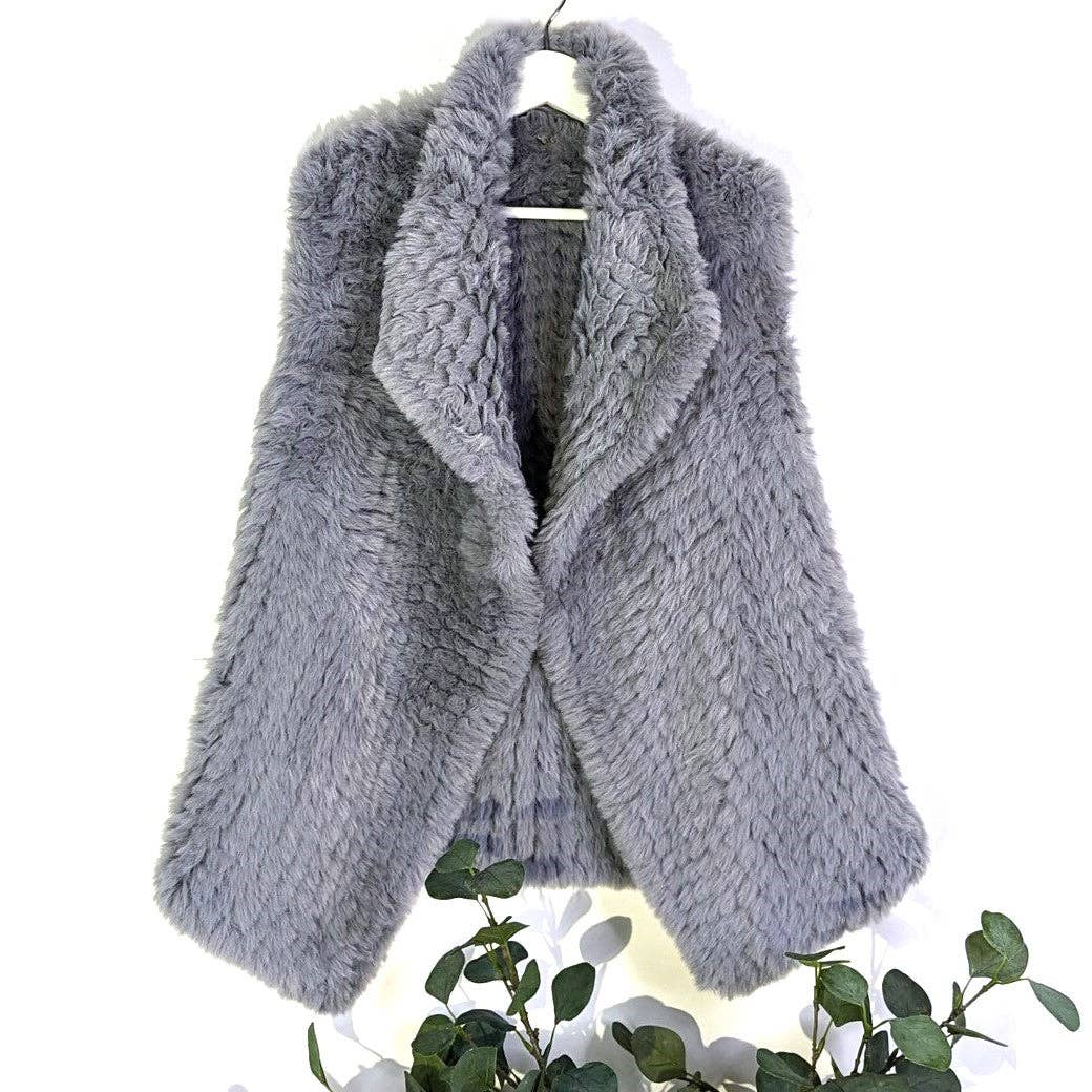 Tempest Designs - Wholesale Outerwear Vest - Women's - Luxury faux fur gilet (S-M)5