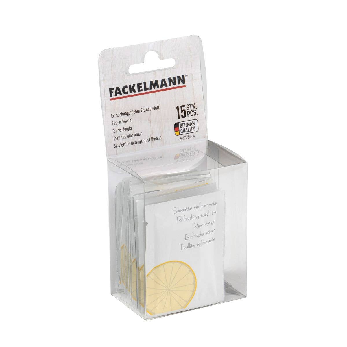 Fackelmann - Wholesale Paper Towels - Fackelmann lemon finger rinses (pack of 15)0