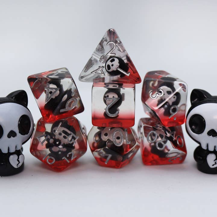 Scream RPG Dice Set for wholesale by Foam Brain Games