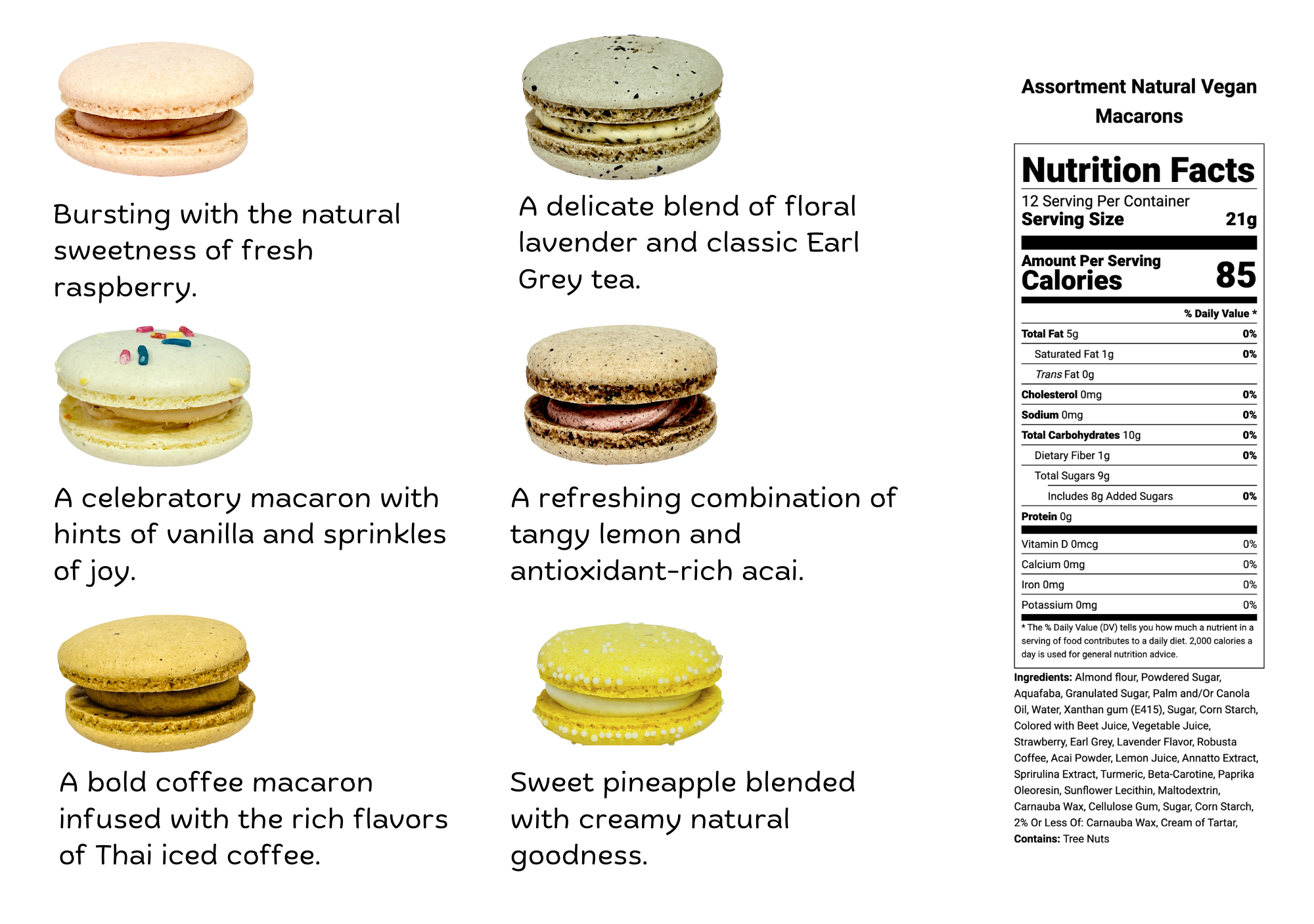 macaron centrale - Wholesale Cookie - Assorted All-Natural Vegan Macarons3