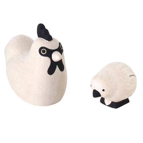 T-lab polepole animal Family Set Rooster for wholesale by Greeting Life America