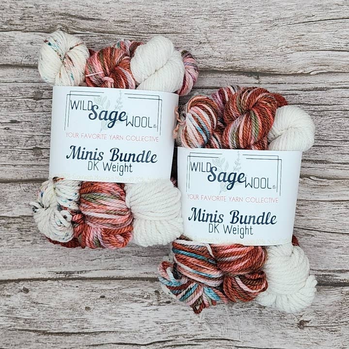 Collezione Firewoven Minis - DK - RTS per la vendita all'ingrosso da parte di Wild Sage Wool