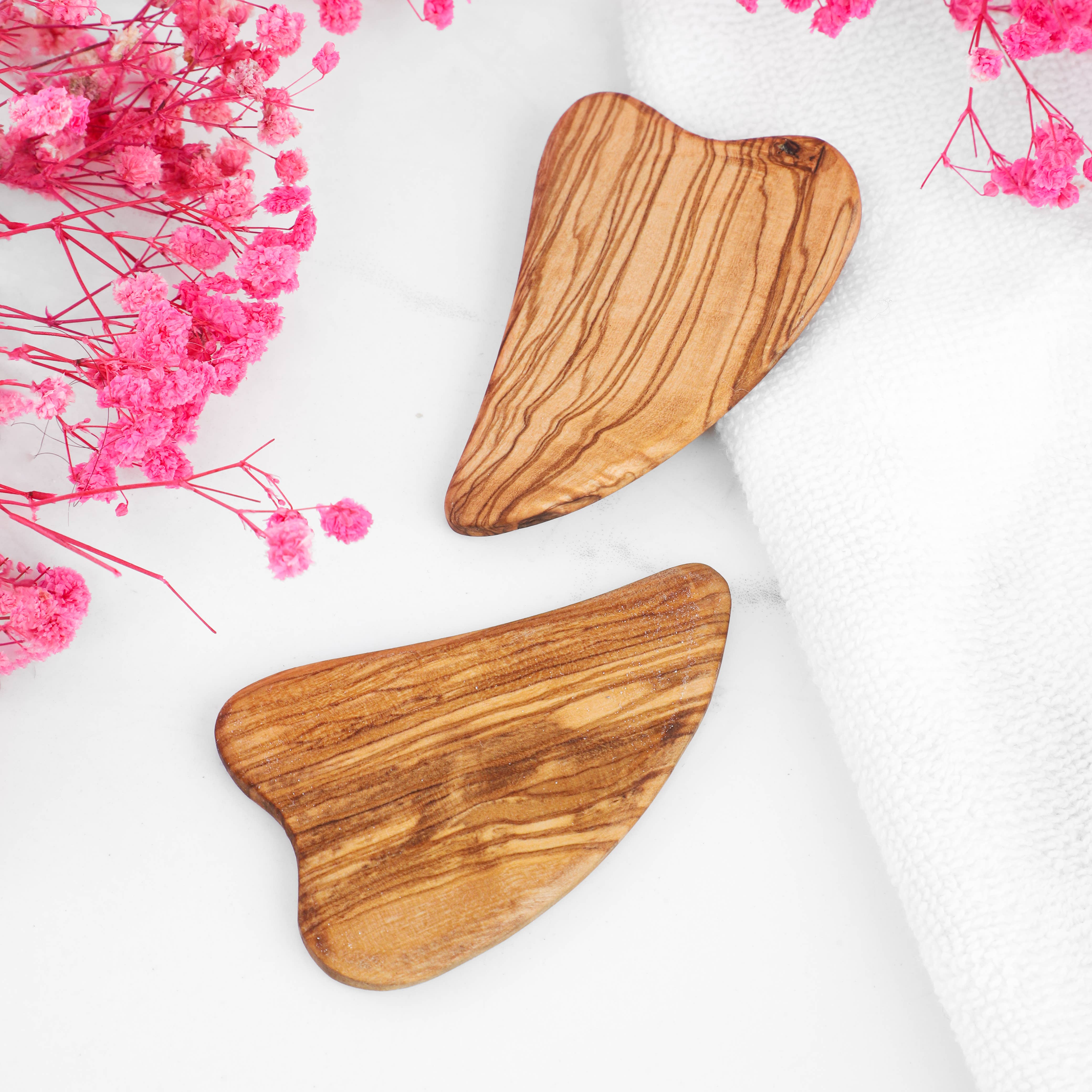Krafts GmbH Olive Wood - Wholesale Gua Sha Tool - Gua Sha Olivenholz – Herzform Massage & Handgemacht3