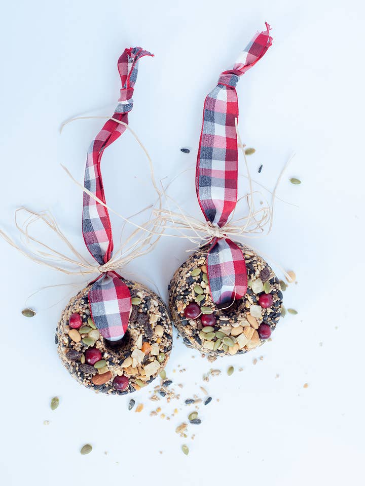 Small Mix Seed Wreath for wholesale by Birdie Numnum