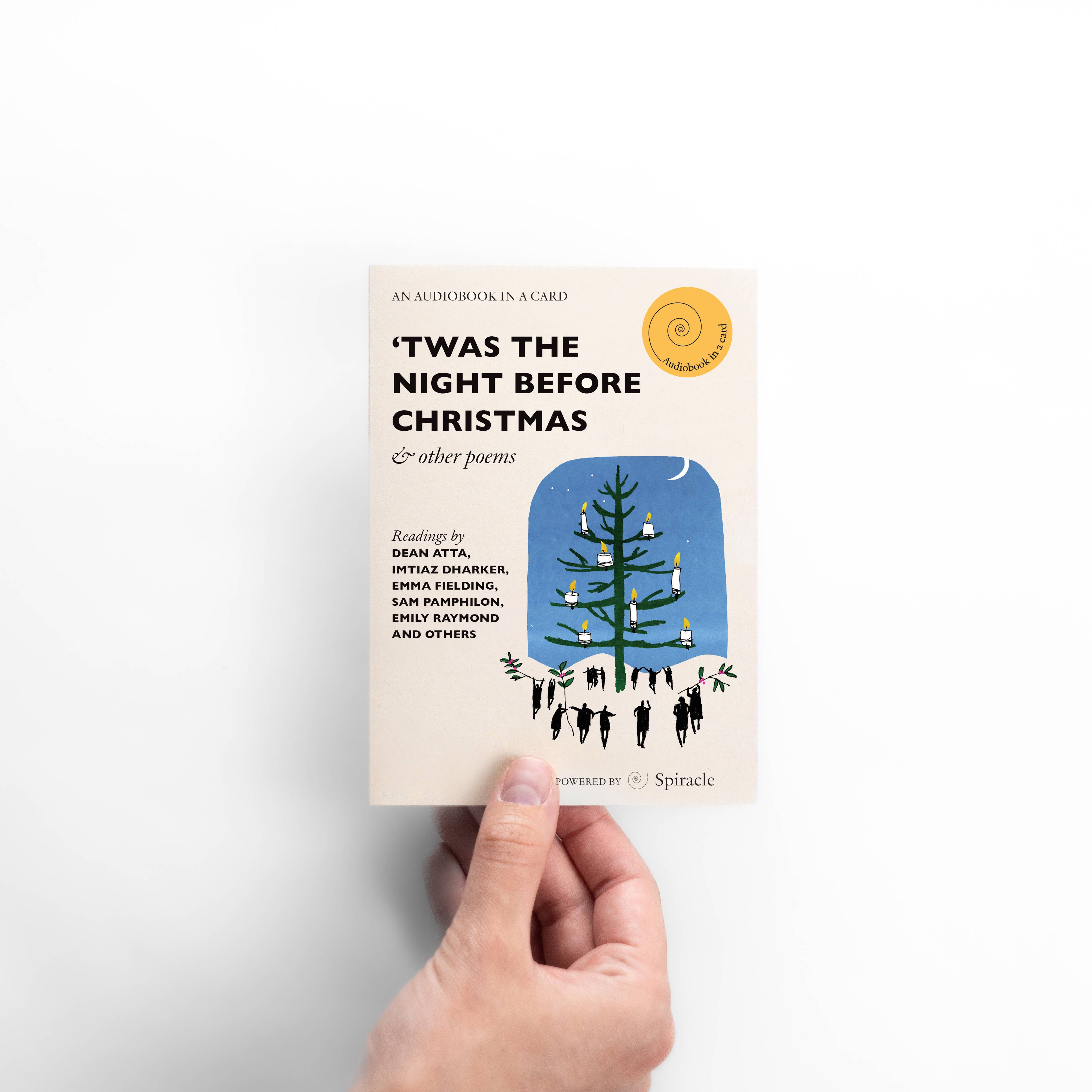 Spiracle Audiobooks - Wholesale Christmas Card - ’Twas the Night Before Christmas Audiobook Gift10