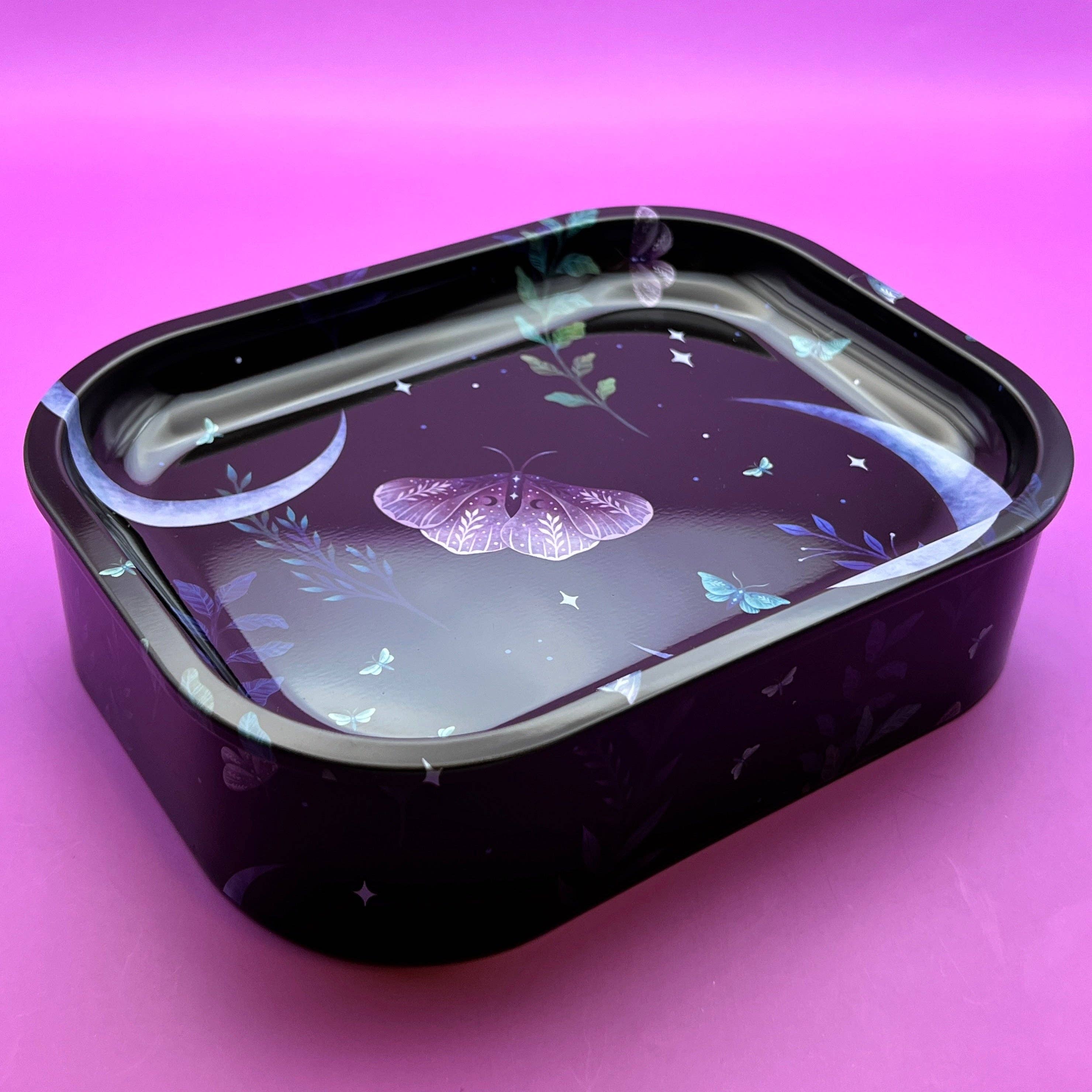 High Dreams – wholesale Food storage container – Metal Box "Moon Butterfly"3