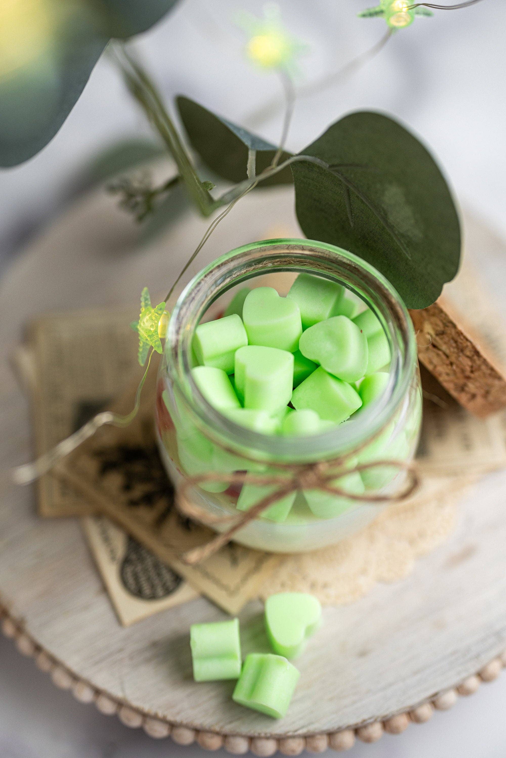 MySunshineCandless - Wholesale Novelty Candle - Hearts candle | Candy Hearts Candle| Conversation Hearts can8