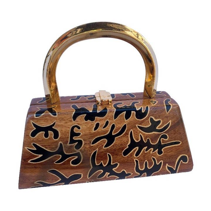 Borsa in legno Umae per la vendita all'ingrosso da parte di Timmy Woods Beverly Hills