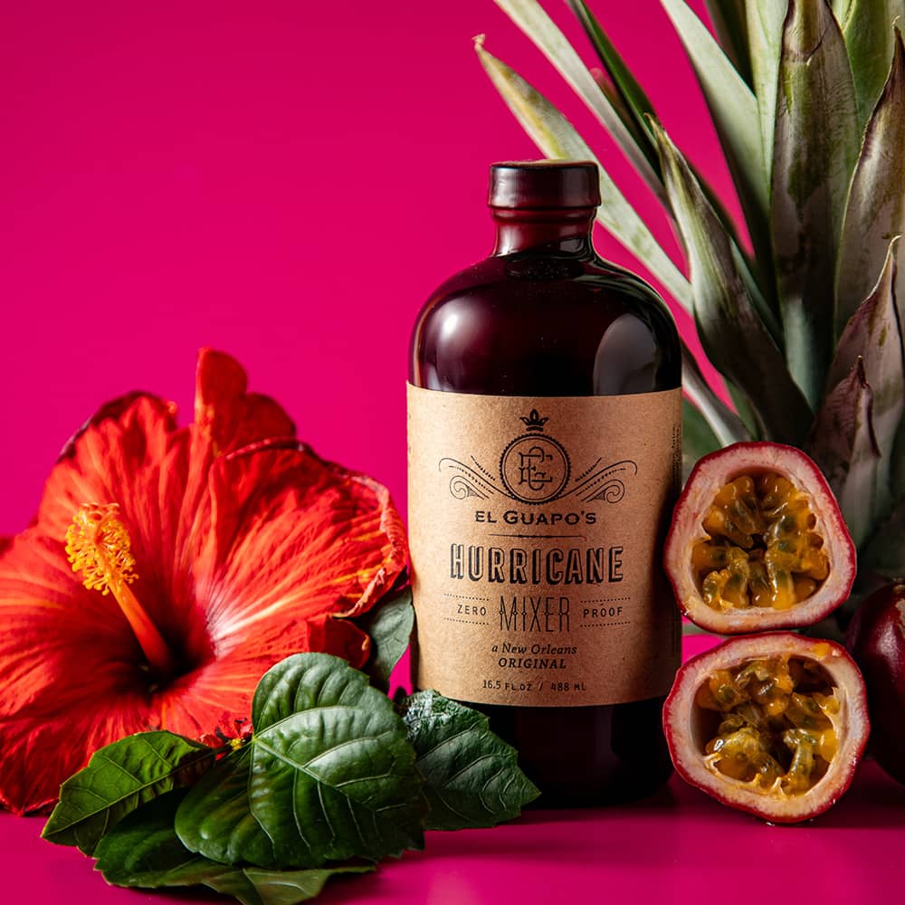 El Guapo – wholesale Cocktailmix/-sockerlag – Drinkblandare: Hurricane - En New Orleans-klassiker0