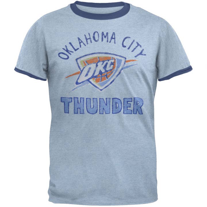 Oklahoma City Thunder - Classic Logo Men's Soft T Shirt for wholesale by Official Store