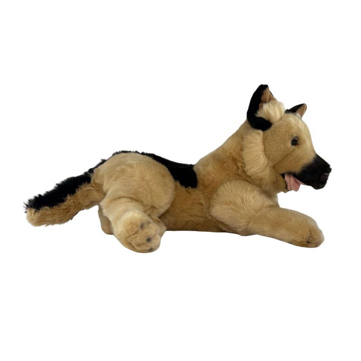 Bocchetta Plush Toys – wholesale Stuffed/plush toy – Kids & baby – King - German Shepherd - 40cm lying