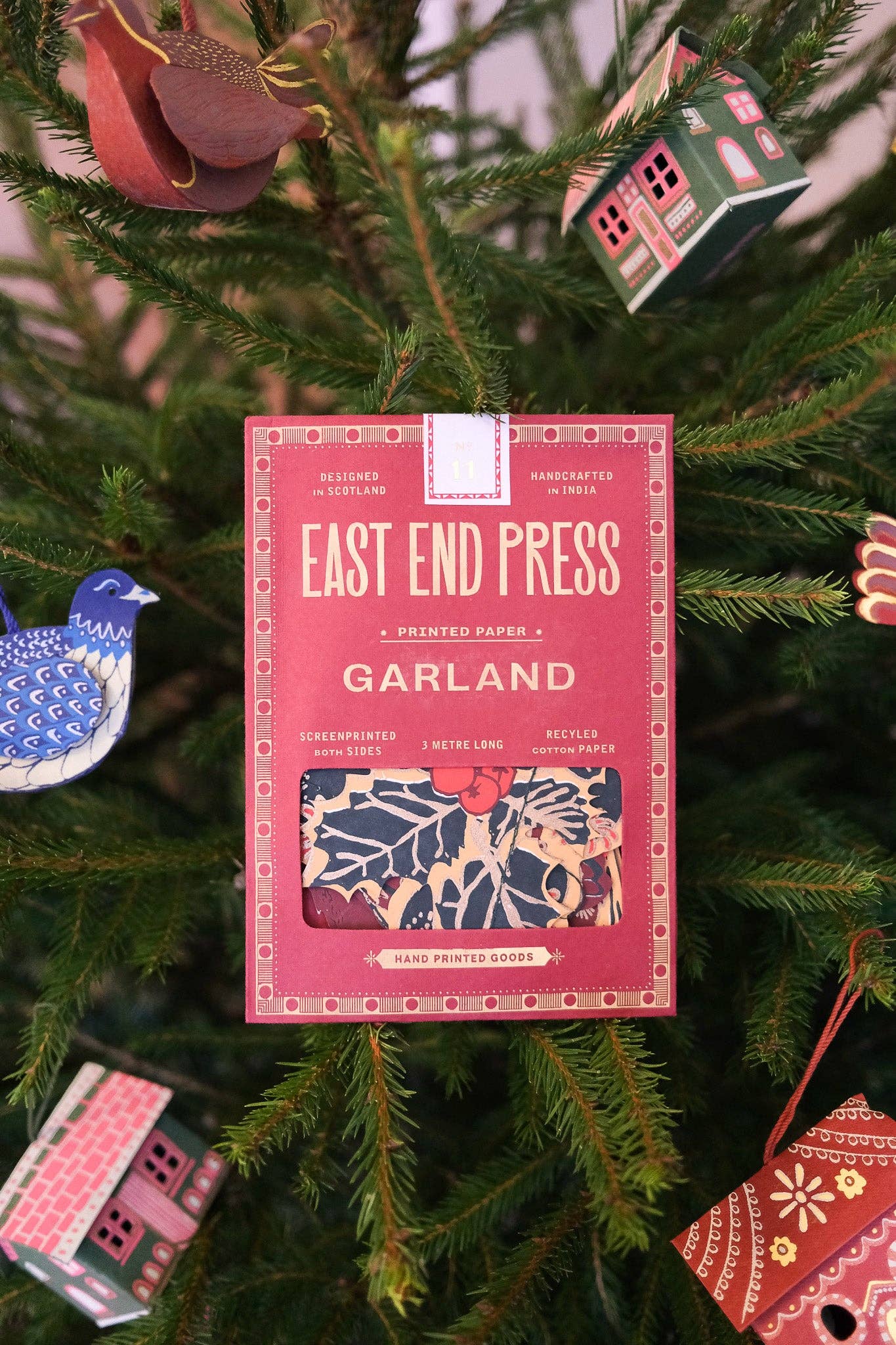 East End Press - Wholesale Bunting/Garland - UK/EU: Hedgerow Sewn Garland2