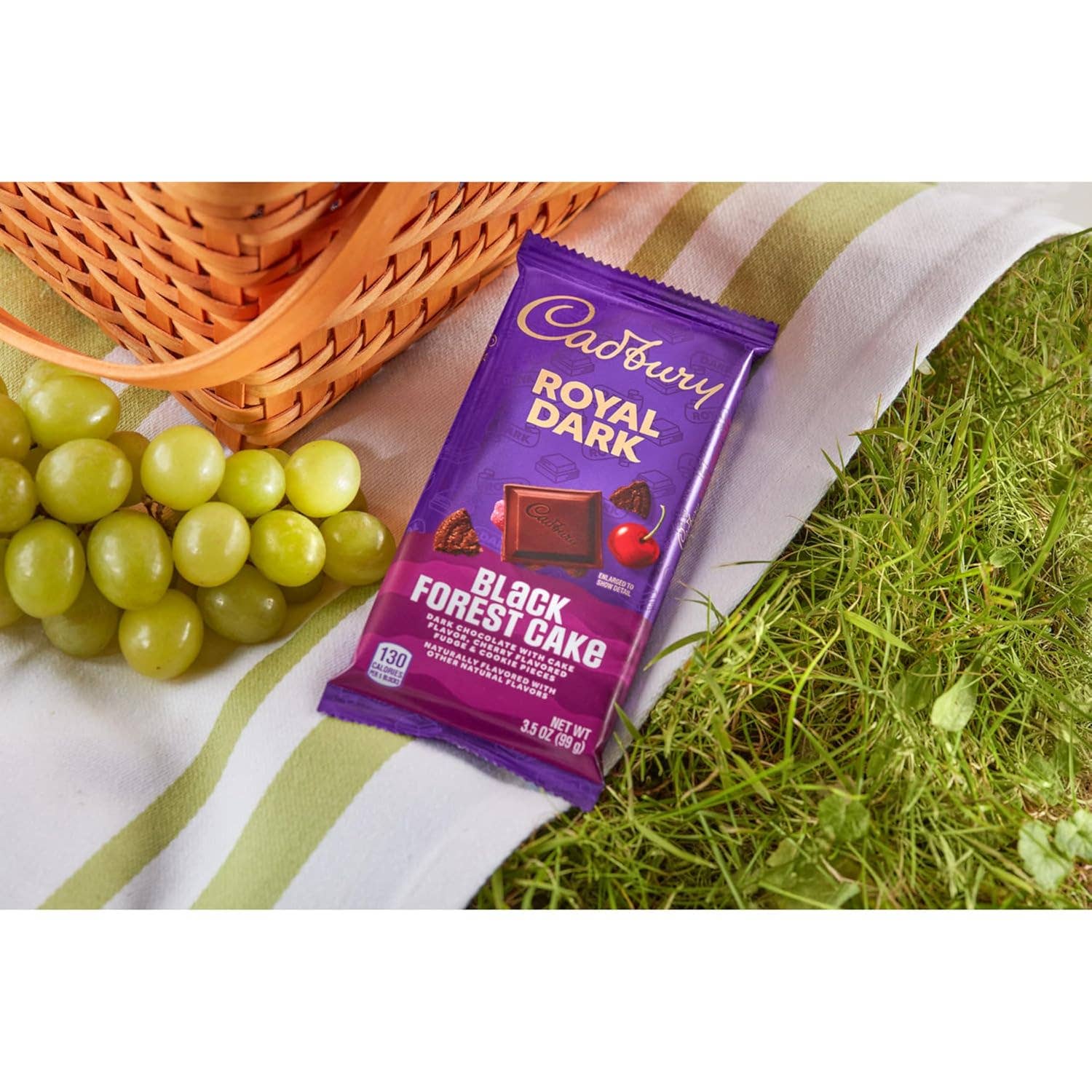 Snacky Candy - Vente Barre chocolatée - Tablette de chocolat Cadbury Forêt-Noire 3,5 oz paquet de 143