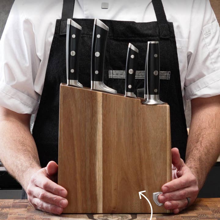 Dalstrong - Wholesale Knife Set - 8-Piece Knife Block Set | Gladiator Series | Knives NSF Certified | Dalstrong ©1